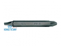 Бита Pz2х5,5мм  60мм двусторонняя  KINGTONY 1360552Z