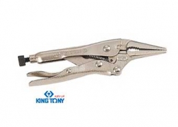 Захват пинцы с фиксатором 225мм (утконосы) (блистер)  KINGTONY 6315-09